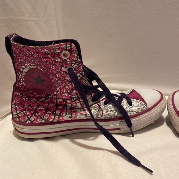 Converse Size 3 Chuck Taylor All Star Party Sneaker 649964F - Picture 8 of 15